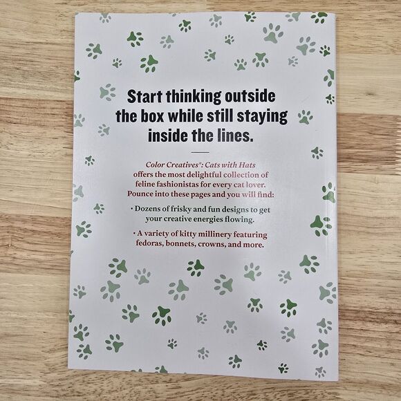 Cats with Hats For Adults Coloring Book For A Purrfect Day - Picture 2 of 6